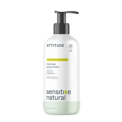 ATTITUDE Nourishing Hand Soap for Sensitive Skin with Oat & Avocado Oil, EWG Verified, 473ml (16 Fl Oz) | Gentle Cleansing for Dry, Sensitive Skin thumbnail 1