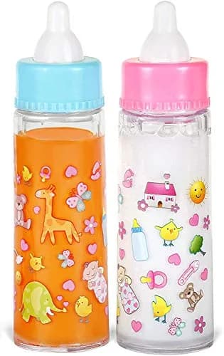 My Sweet Baby 13-Piece Doll Feeding & Diaper Bag Set with Disappearing Milk Bottles | Ages 3+ thumbnail 7