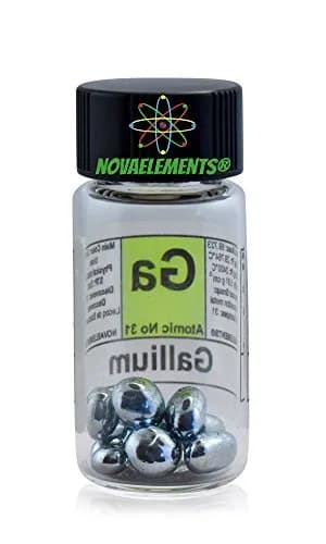 NOVA ELEMENTS Gallium Metal Element 31 Sample 99.995% Pure 5g | Laboratory & Collection Grade thumbnail 3
