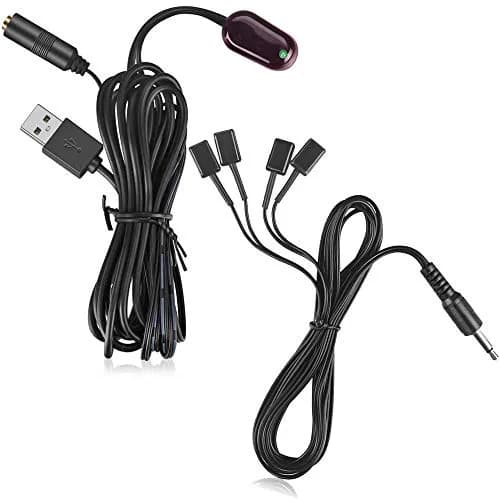 URWOOW IR Repeater Hidden Infrared Remote Extender System | Control Devices Behind Cabinets thumbnail 7