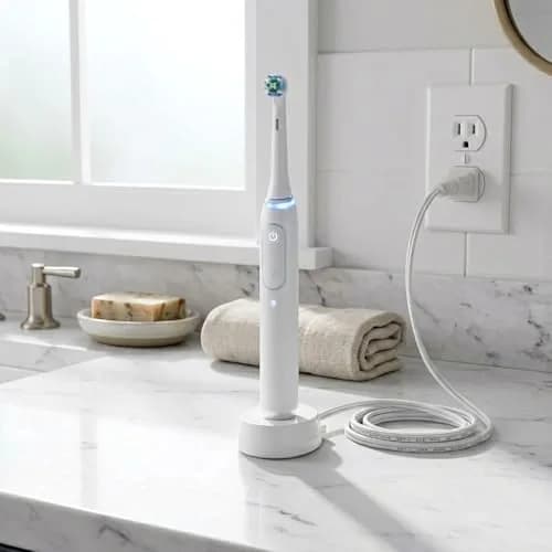 JDK Diamond Tools Replacement Charger for Braun Oral B Electric Toothbrush 3757 | Waterproof, Portable, Dual Voltage thumbnail 5