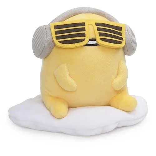 GUND Sanrio Gudetama with Sunglasses 5-Inch Egg Plush Toy | Ages 1+ | 12.7cm (5 Inch) Plush thumbnail 1