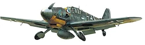 Tamiya 60790 1/72 Messerschmitt BF109 G-6 Plastic Model Airplane Kit | WWII Fighter Replica, 1/72 Scale, Assembly Required thumbnail 1