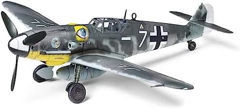 Tamiya 60790 1/72 Messerschmitt BF109 G-6 Plastic Model Airplane Kit | WWII Fighter Replica, 1/72 Scale, Assembly Required thumbnail 2