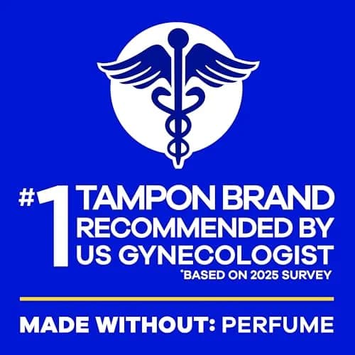 Tampax Pearl Tampons Trio Pack, Super/Super Plus/Ultra Absorbency 34 Count | #1 U.S. Gynecologist Recommended thumbnail 7