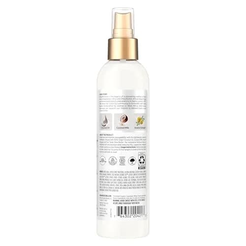 Shea Moisture 100% Virgin Coconut Oil Leave-In Treatment 237ml (8 Fl Oz) | Hydrates, Softens & Controls Frizz thumbnail 2