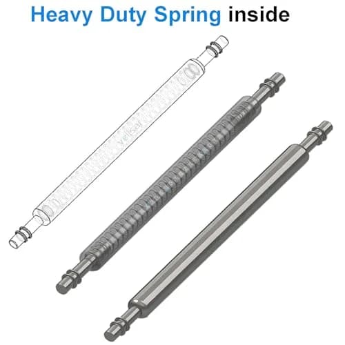 Vellsar 18mm Watch Band Pins & Spring Bars Tool Kit | Stainless Steel, Silver, 16-Piece Set thumbnail 3