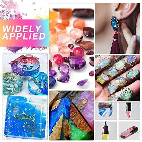 Miraclekoo 18 Colors Epoxy Resin Color Dye 10ml Each | Translucent Liquid Pigment Set thumbnail 4