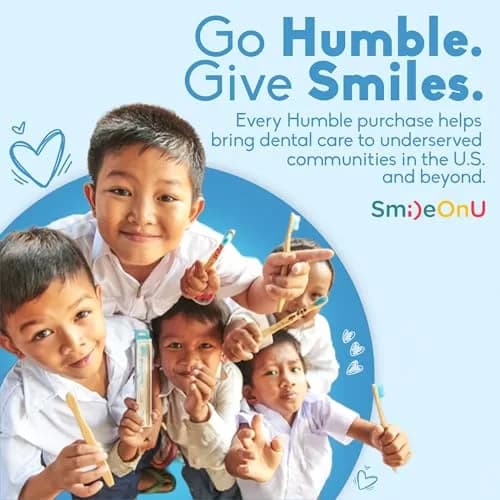 The Humble Co. Mint Dental Floss Picks Double Thread 200 Count | Dentist-Designed, Plant-Based Materials thumbnail 5