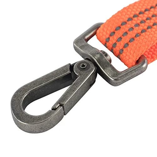 Carhartt Durable Nylon Webbing Dog Leash 1.83 m (6') with Reflective Stitching | Hunter Orange, Small thumbnail 3