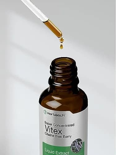 Horbäach Vitex Berry Chasteberry Extract Tincture 2 fl oz | Women's Hormone Support, Alcohol-Free Liquid thumbnail 8