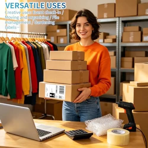 9527 Product 4x6 Direct Thermal Shipping Labels, 20000 Labels (80 Rolls) | Compatible with Zebra Printers thumbnail 6