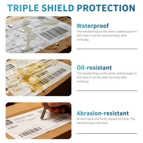 9527 Product 4x6 Direct Thermal Shipping Labels, 20000 Labels (80 Rolls) | Compatible with Zebra Printers thumbnail 3
