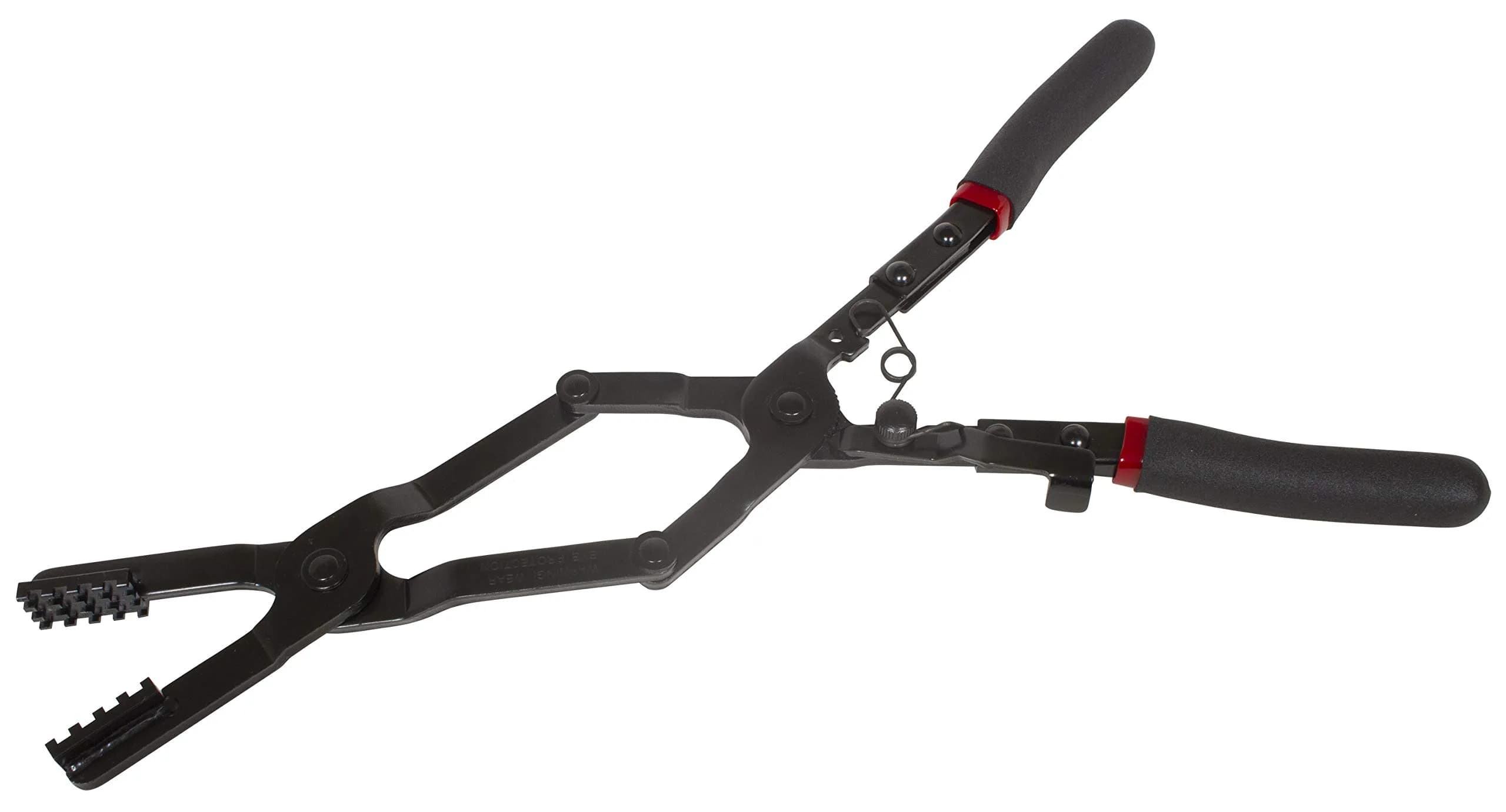 Lisle 17000 Long Reach Hose Clamp Pliers 43.18 cm (17 in) | Ergonomic Grip for Automotive Use — Long Reach Universal Hose Clamp Pliers