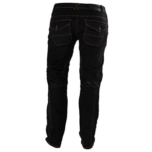 Takuey Men's Motorcycle Riding Jeans with Armor - Black, XL (34) | CE Certified Protection thumbnail 5