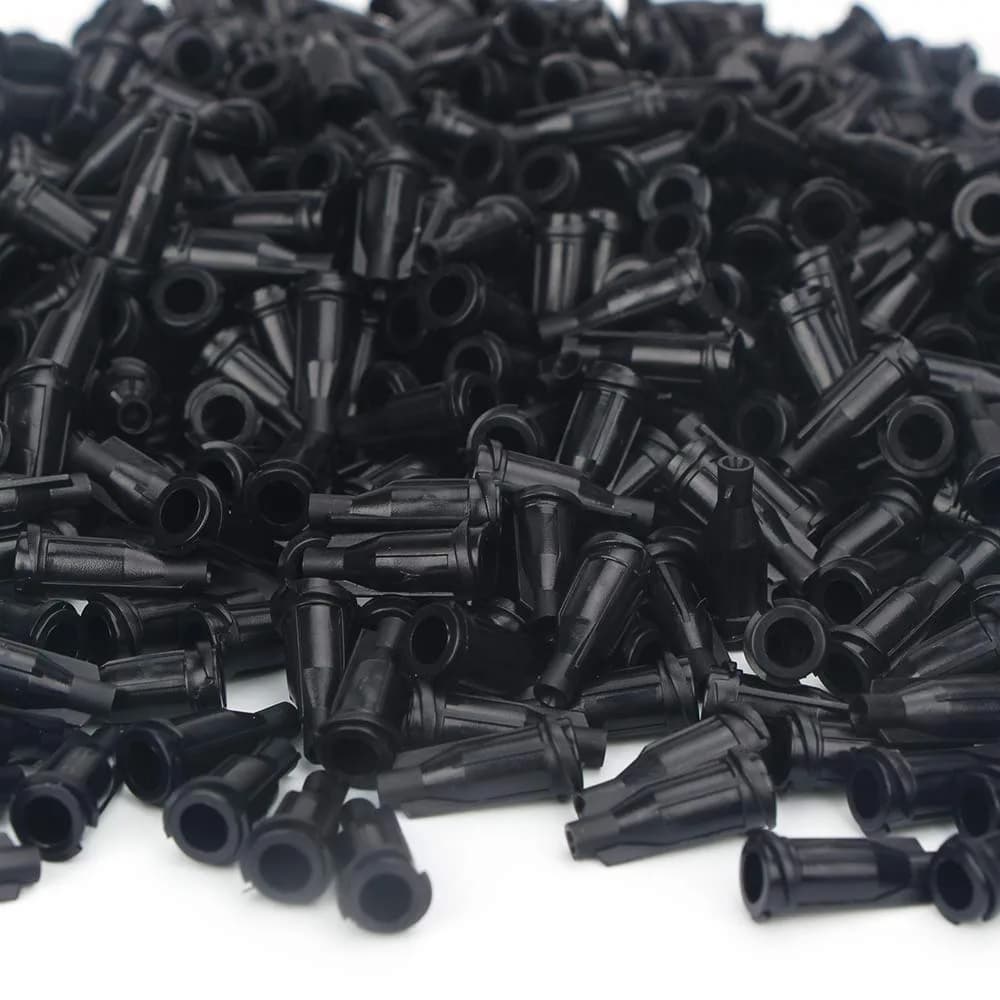 Onwon 200 Pieces Luer Lock Syringe Tip Caps | Locking Needle Caps for Industrial & Craft Use - main product image