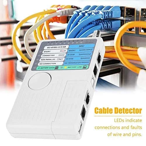 iMBAPrice NF-3468 4-in-1 Network Cable Tester with Remote, USB/BNC/RJ45/RJ11, Cat5/Cat6/UTP/STP thumbnail 3