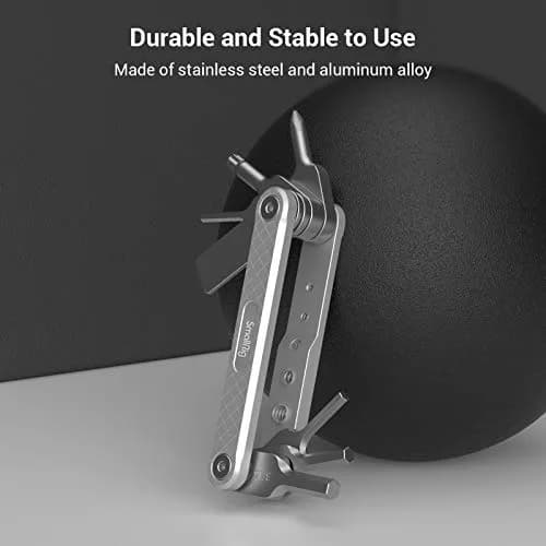 SMALLRIG Folding Tool Set with 7 Functional Tools for Camera | Compact Multi-Tool for Photographers (82 x 24 x 12mm) thumbnail 6