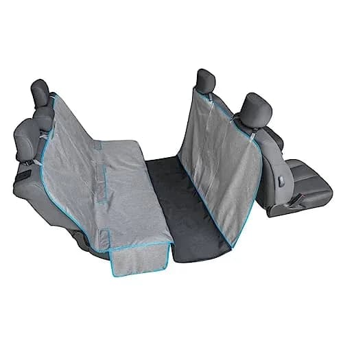 Kurgo Coast to Coast Hammock, Heather Grey, 55" Wide | Waterproof Car Seat Cover for Dogs thumbnail 1