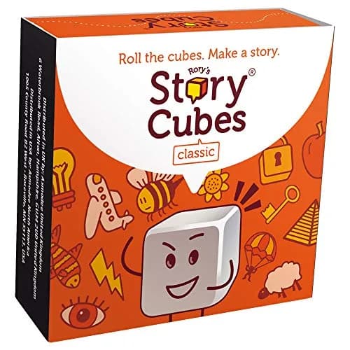 Asmodee Rory's Story Cubes Classic - Creative Storytelling Dice Set in a Magnetic Box for Kids & Adults, Ages 6+ | Portable Family Game thumbnail 1