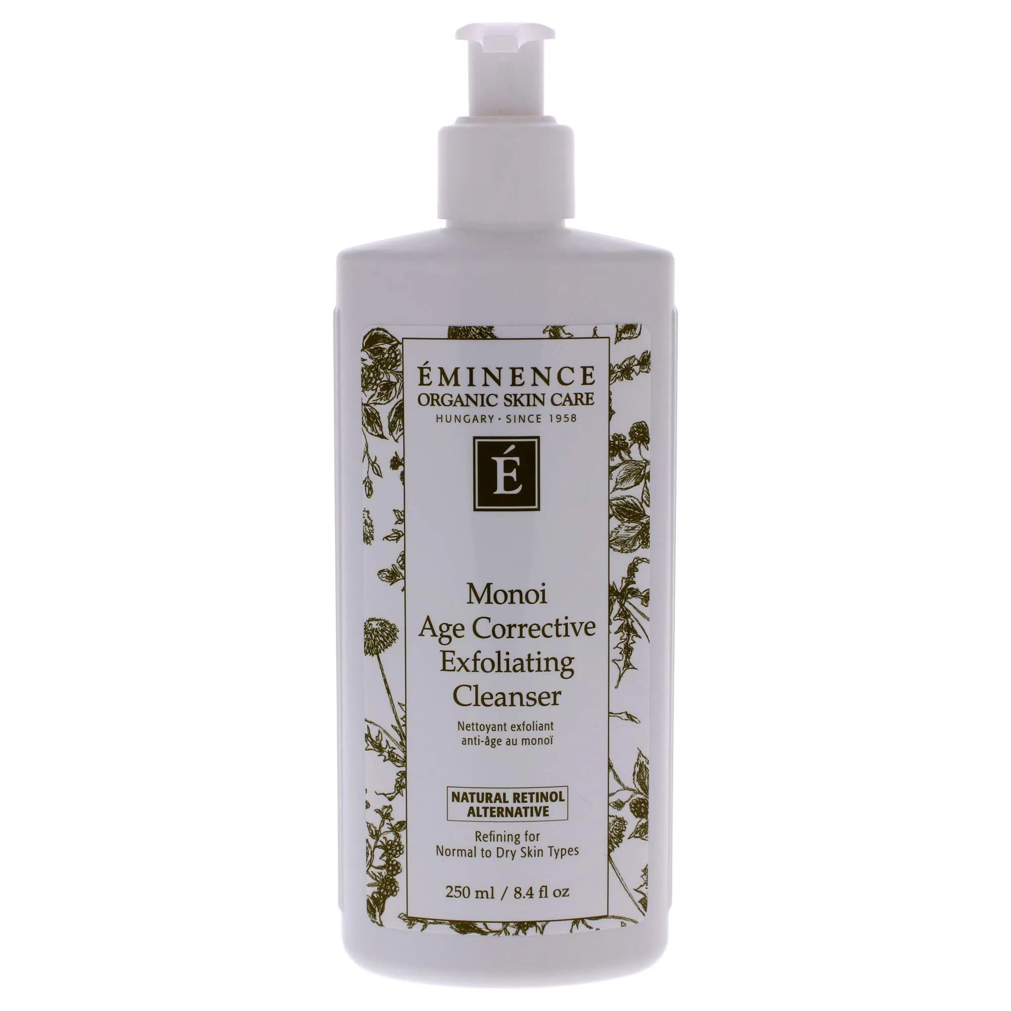 Eminence Monoi Age Corrective Exfoliating Cleanser 8.4 oz | Smooth skin, natural exfoliation, USA import - main product image