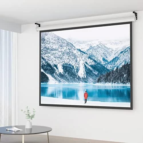 WALI Universal Projector Screen L-Brackets 6 Inch Adjustable Extension with Hook Kit | Black, 2-Pack, 66 lbs Capacity thumbnail 2