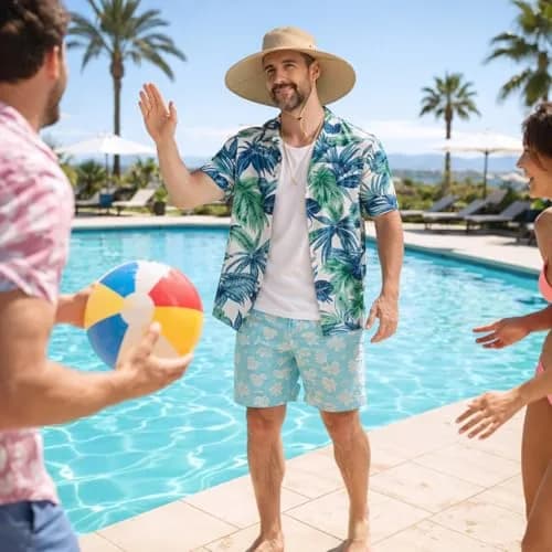 HUAMULAN Wide Brim Sun Hat 50cm (19.7 inch) Diameter | UPF 50+ Protection for Outdoor Travel thumbnail 7