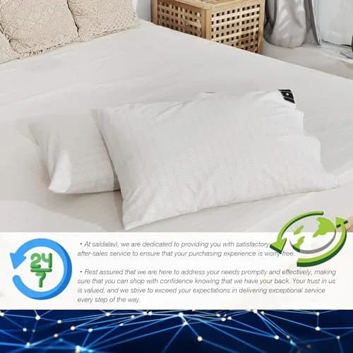 saldalavl Conductive Grounding Sheet 54x75in | Silver Fiber Sleep Therapy for Better Rest thumbnail 7