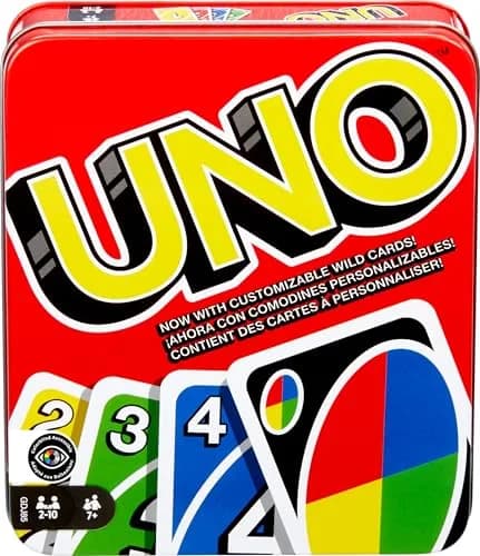 Mattel Games UNO Card Game for Kids & Family | 112 Cards, Multicolor thumbnail 1