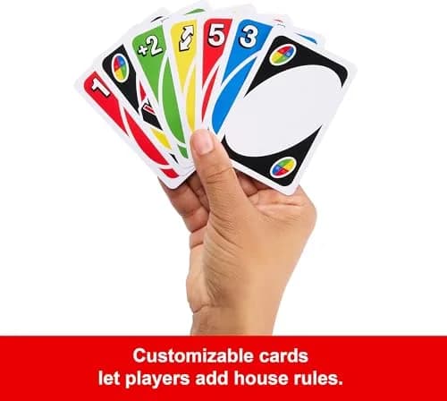 Mattel Games UNO Card Game for Kids & Family | 112 Cards, Multicolor thumbnail 6