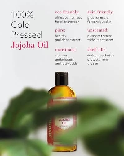 Leven Rose Pure Jojoba Oil 473ml (16 Fl Oz) | Natural Unrefined Moisturizer for Skin, Hair & Nails thumbnail 2