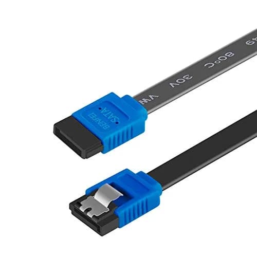 BENFEI SATA Cable III 18 Inch Blue | 6Gbps Data Transfer with Locking Latch thumbnail 1