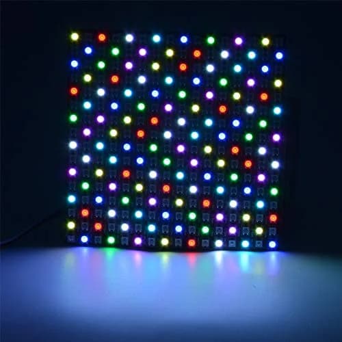 WESIRI 16x16 LED Matrix 256 Pixels WS2812B Full Color Panel | Individually Addressable, Flexible, DC5V thumbnail 6