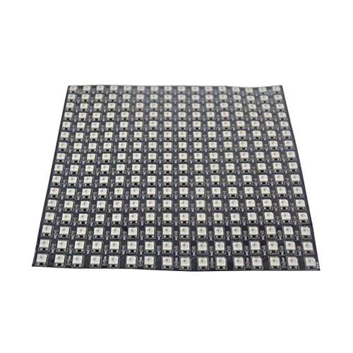 WESIRI 16x16 LED Matrix 256 Pixels WS2812B Full Color Panel | Individually Addressable, Flexible, DC5V thumbnail 2