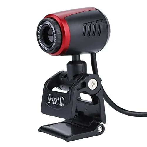 Zerone USB Webcam 640x480 | Built-in Microphone & 360° Rotation Support for Laptop & PC - main product image