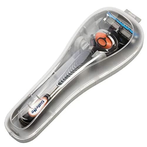 Nincha Manual Razor Travel Case Portable Plastic Razor Protector Grey | Fits Most Manual Razor Systems thumbnail 1