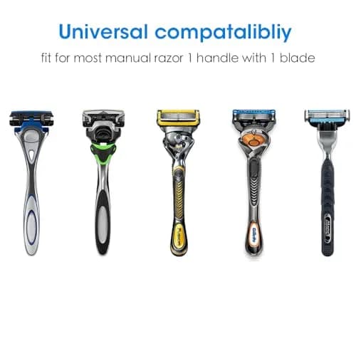 Nincha Manual Razor Travel Case Portable Plastic Razor Protector Grey | Fits Most Manual Razor Systems thumbnail 6