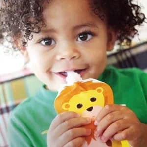 SQUOOSHI Reusable Baby Food Pouches 6 Pack | 3.4 oz | BPA-Free, Dishwasher Safe, Freezer Safe thumbnail 11