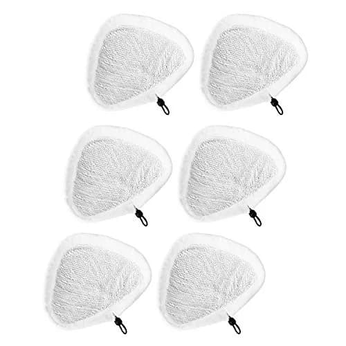 Fushing 6Pcs Steam Mop Pads | Reusable Microfiber Replacement Pads for Steam Mops thumbnail 1