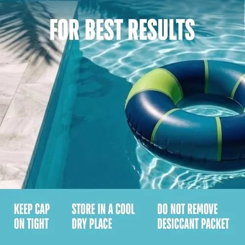 JNW Direct Pool Test Strips 100 Count | 7-in-1 Water Test for Pools & Spas thumbnail 7