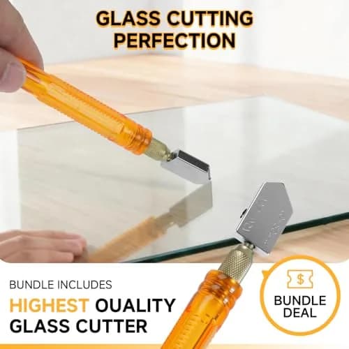 Kalawen Glass Bottle Cutter Kit for Round Bottles | Adjustable Stainless Steel Tool with Diamond Carbide Blade thumbnail 6