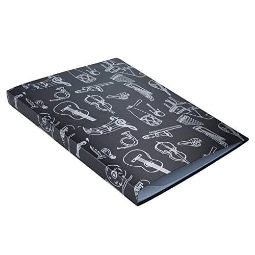 KingPoint Music File Folder A4 Size Sheet Music Folder with 40 Pockets | Durable ABS Outer Shell thumbnail 2