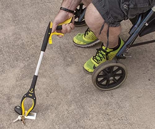 RMS 2-Pack 34 Inch & 21 Inch Reacher Grabber Set | Dual-Length Assistive Tools for Mobility & Daily Living thumbnail 6