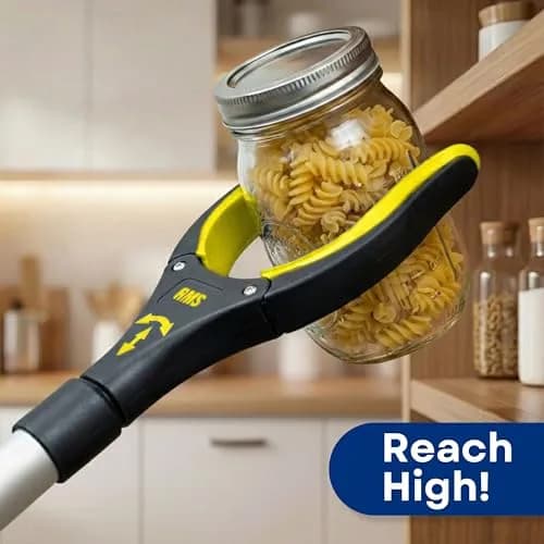 RMS 2-Pack 34 Inch & 21 Inch Reacher Grabber Set | Dual-Length Assistive Tools for Mobility & Daily Living thumbnail 3