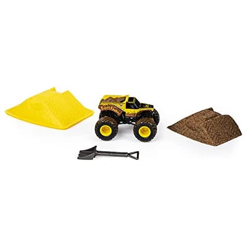 Monster Jam Earth Shaker Monster Dirt Starter Set | 8oz of Synthetic Dirt & Die-Cast Truck for Kids thumbnail 6