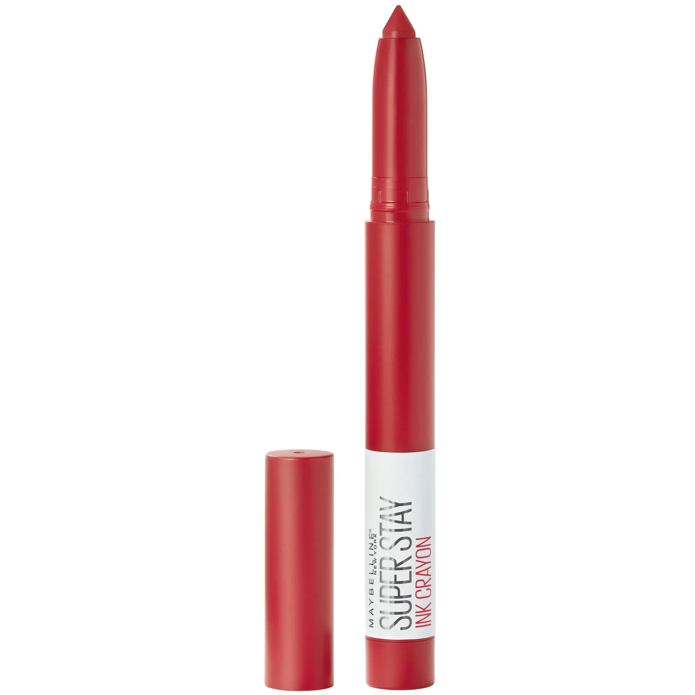 Maybelline Super Stay Ink Crayon Lipstick Makeup, Stay Exceptional Purple Beige 0.04 oz (1.13 g) | Longwear Matte Lip Color — HUSTLE IN HEELS