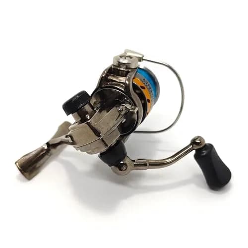 EMMRAGNO Mini 100 Metal Spinning Fishing Reel 125.5g (4.4oz) | 4.3:1 Gear Ratio, 3+1BB, Ambidextrous thumbnail 5