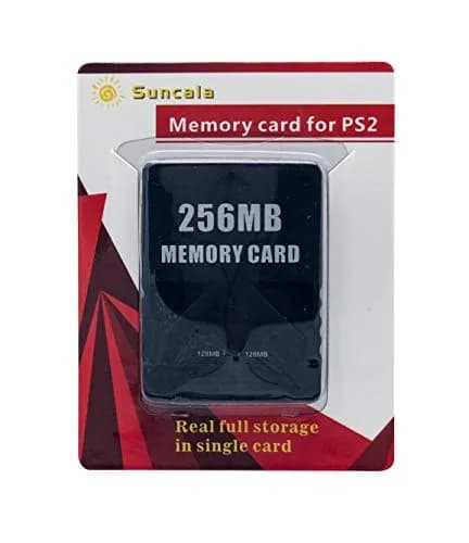 Suncala 256MB Memory Card for PlayStation 2 | High-Speed PS2 Storage thumbnail 1
