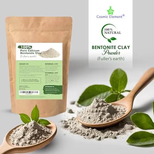 Cosmic Element Calcium Bentonite Clay Powder 12oz | Deep Pore Detox & Skin Care Mask thumbnail 9