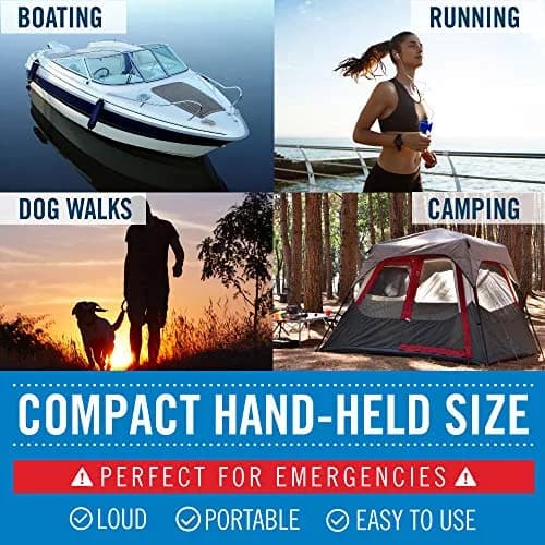 Better Boat 1.4 oz Air Horn with Horn | 120 dB Loud Signal for Boating Safety thumbnail 3